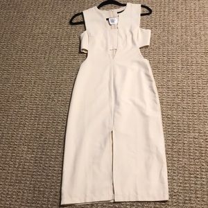 Forever 21 tan cocktail dress